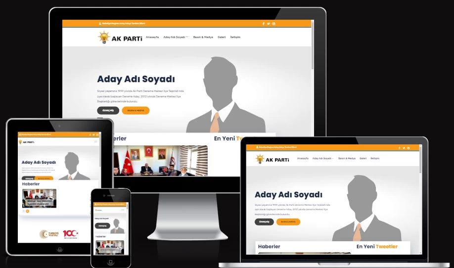 Ak Parti Siyasi script php sistemler tümü seçim anket sistemi
